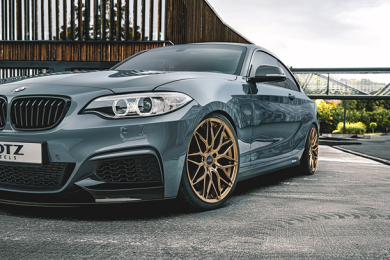 DOTZ Suzuka bronze on BMW M235i