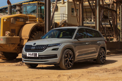 Skoda Kodiaq (RS) with H&R Lowering Springs