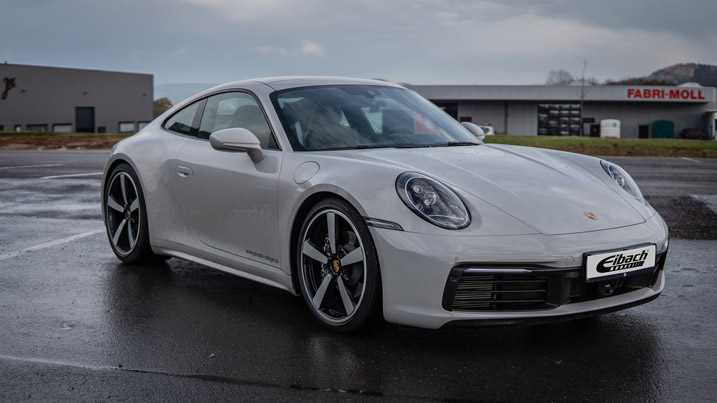 Porsche 911 on Eibach Lowering Springs