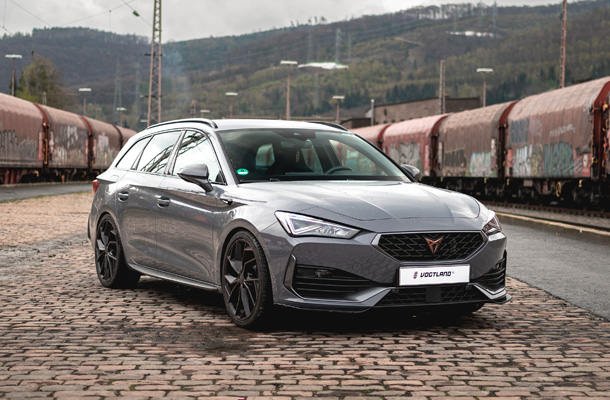 Cupra Leon ST with Vogtland Lowering Springs